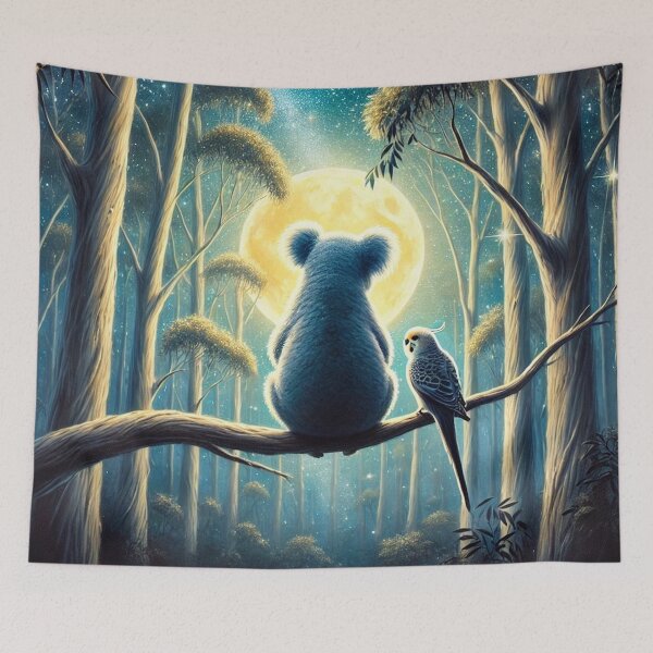 Item preview, Koala - Companions in the Moon’s Glow designed and sold by LegademaArt.