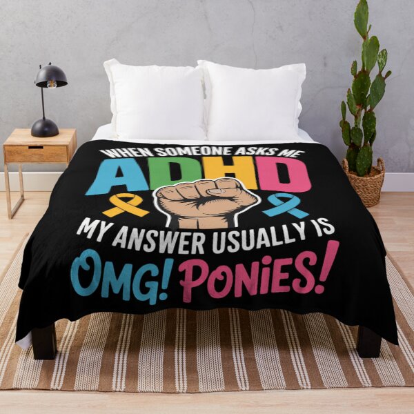 Item preview, WHen Spmebisy Ask Me If I Have Funny ADHD Awareness designed and sold by blueyeeti.