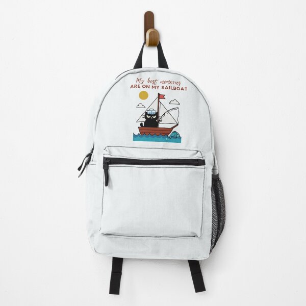 Item preview, Sailing Cat My Best Memories, Funny Sailor Sailboat Gift designed and sold by IAPICTURE.