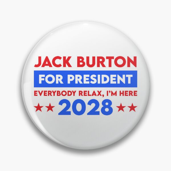 Item preview, Jack Burton For President 2028 designed and sold by Cat Lady Designs.