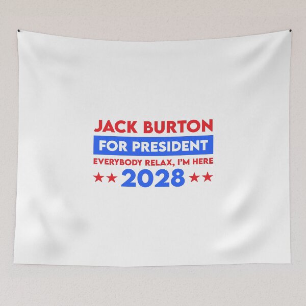 Item preview, Jack Burton For President 2028 designed and sold by Cat Lady Designs.