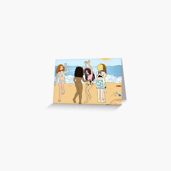 Item preview, Beach day with friends  designed and sold by poodlegrl.