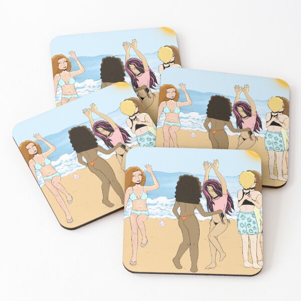 Item preview, Beach day with friends  designed and sold by Unfortunatelyroxie.