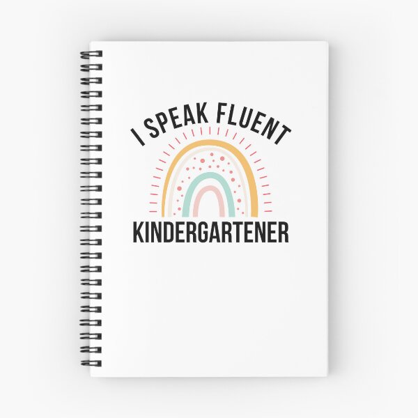 Item preview, Funny I Speak Fluent kindergartener teacher joke rainbow designed and sold by snowry.