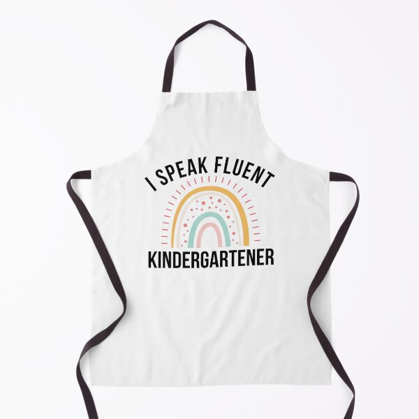 Item preview, Funny I Speak Fluent kindergartener teacher joke rainbow designed and sold by snowry.