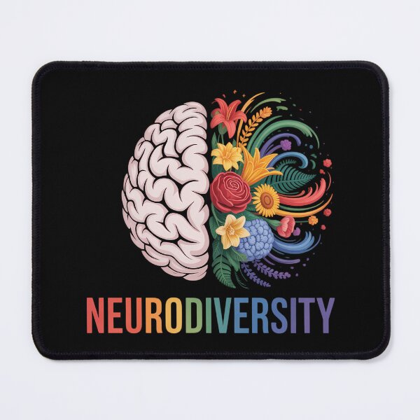 Item preview, Neurodiversidad de las mujeres Arcoíris Espectro autista TEA TDAH designed and sold by blueyeeti.