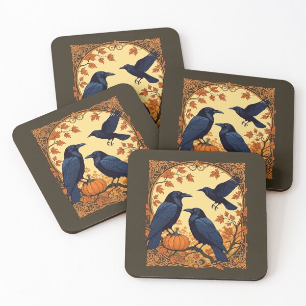 Item preview, Harbingers Ravens Preparing For Halloween designed and sold by taiche.