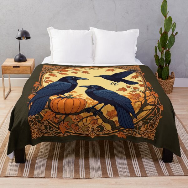 Item preview, Harbingers Ravens Preparing For Halloween designed and sold by taiche.