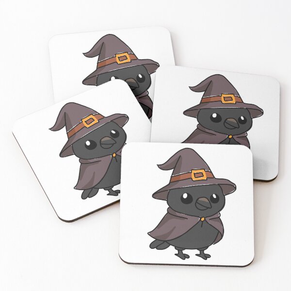Item preview, Halloween Raven - Witch/Wizard designed and sold by Corvie Creative.