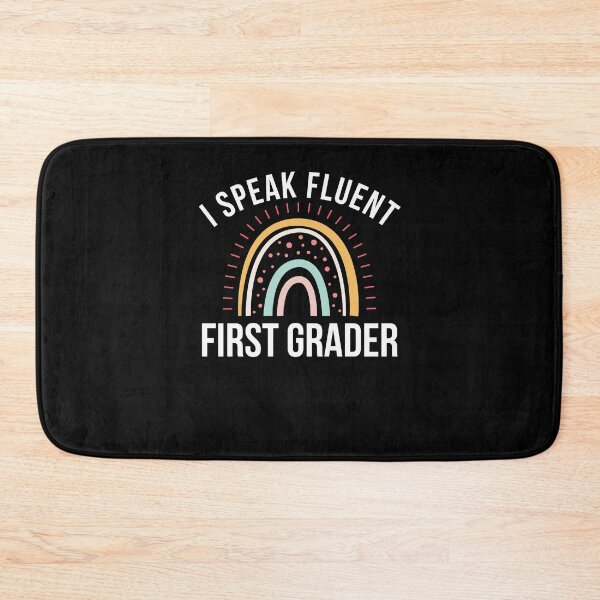 Item preview, Cute I Speak Fluent first grader funny teacher humor rainbow designed and sold by snowry.