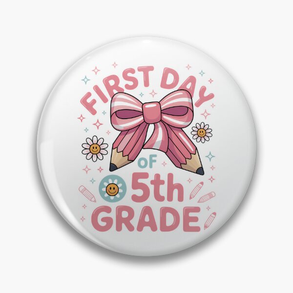 Item preview, First Day Of 5th Grade Coquette Back To School designed and sold by brynatshop.
