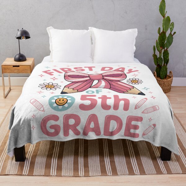 Item preview, First Day Of 5th Grade Coquette Back To School designed and sold by brynatshop.