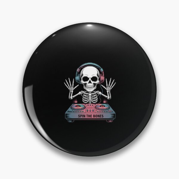 Item preview, Skeleton DJ Halloween DJ Spooky Beats Mixer designed and sold by KarstenNoanra.
