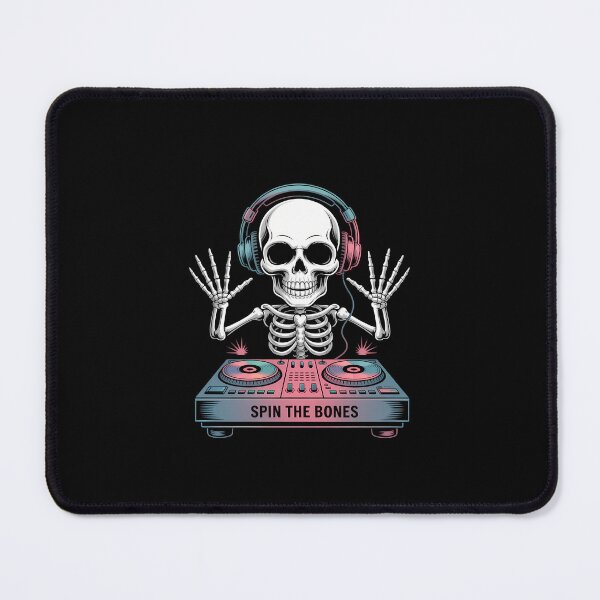 Item preview, Skeleton DJ Halloween DJ Spooky Beats Mixer designed and sold by KarstenNoanra.