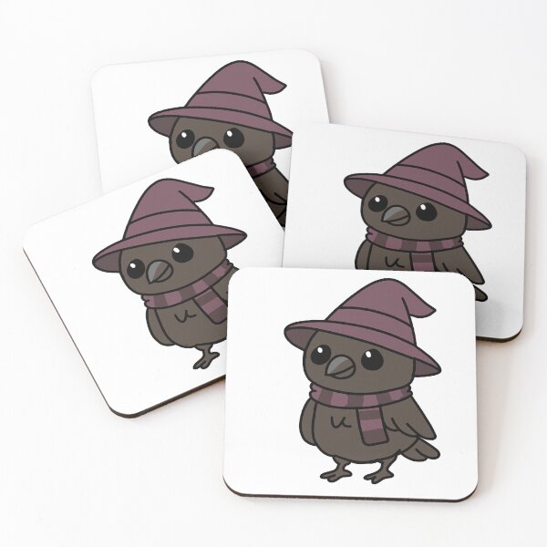 Item preview, Halloween Raven - Witch/Wizard designed and sold by Corvie Creative.