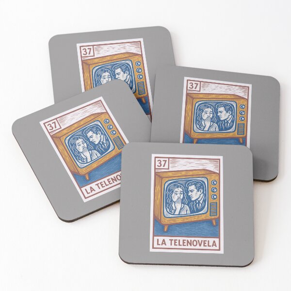 Item preview, Mexican Lottery Card 37 La Telenovela The Soap Opera designed and sold by retrographics.