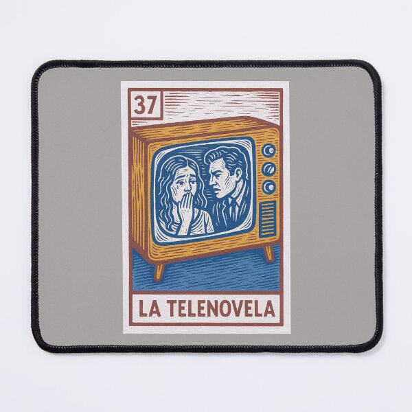 Item preview, Mexican Lottery Card 37 La Telenovela The Soap Opera designed and sold by retrographics.