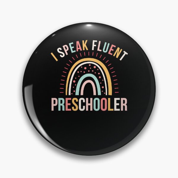 Item preview, Cute I Speak Fluent preschooler funny teacher humor rainbow designed and sold by snowry.