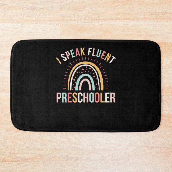 Item preview, Cute I Speak Fluent preschooler funny teacher humor rainbow designed and sold by snowry.