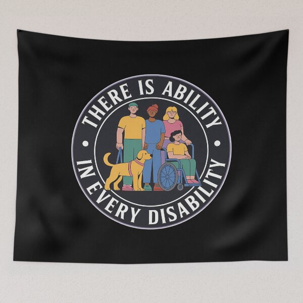 Item preview, There Is Ability In Every Disability Awareness designed and sold by brynatshop.