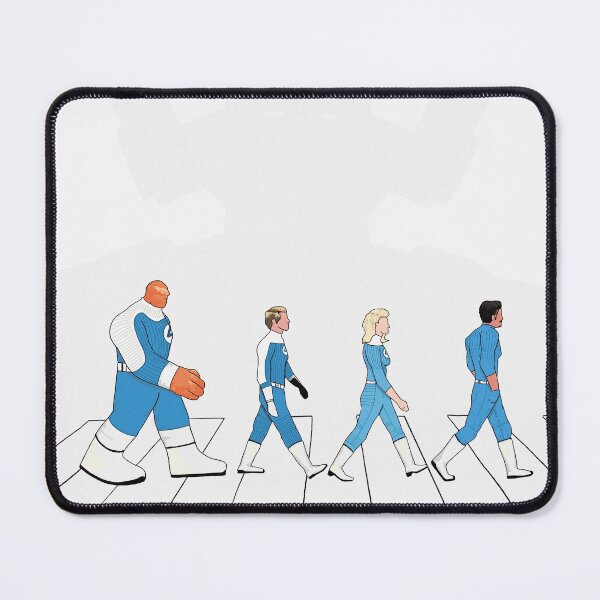 Item preview, Fantastic Quartet Cosmic Crosswalk – Retro Superhero Mashup designed and sold by Sebastian Salas.