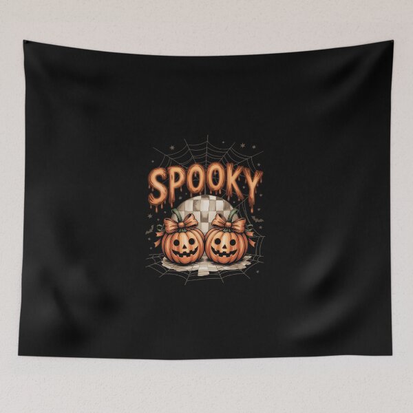 Item preview, Spooky Season Coquette Bow Pumpkin Halloween designed and sold by KarstenNoanra.