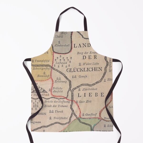 Item preview, Map of the Kingdom of Love (Das Reich der Liebe) designed and sold by AnimaliaStar.