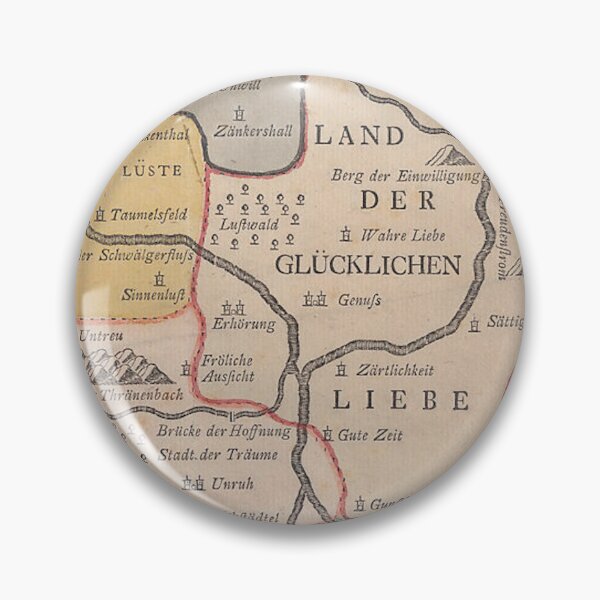Item preview, Map of the Kingdom of Love (Das Reich der Liebe) designed and sold by AnimaliaStar.