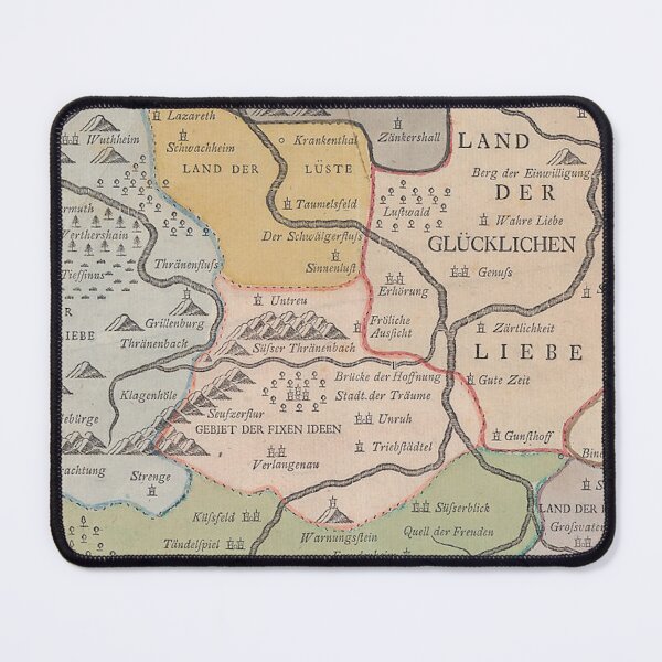 Item preview, Map of the Kingdom of Love (Das Reich der Liebe) designed and sold by AnimaliaStar.