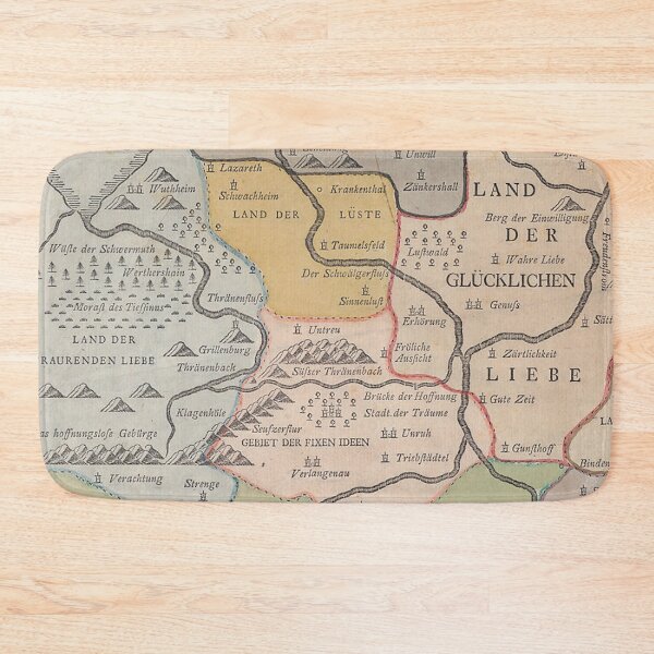 Item preview, Map of the Kingdom of Love (Das Reich der Liebe) designed and sold by AnimaliaStar.