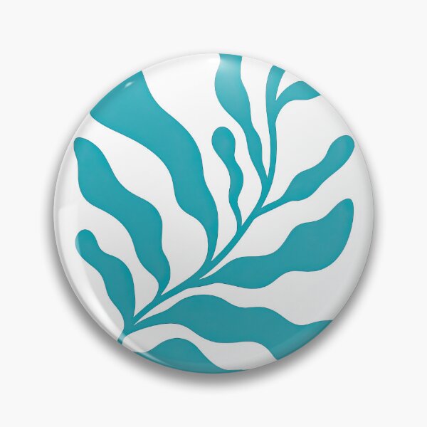 Item preview, Turquoise Seaweed Botanical Illustration designed and sold by ArtfulWeave.