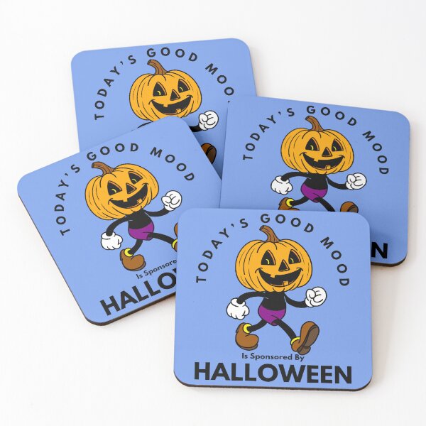 Item preview, Today’s Good Mood Is Sponsored By Halloween designed and sold by Kate Miller Illustrator.