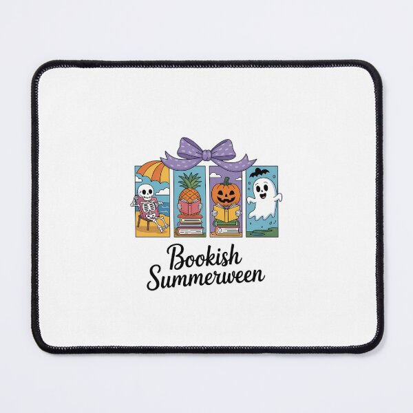 Item preview, Summerween Bookish, Summer Halloween Beach Vibes, Cute Ghost designed and sold by KarstenNoanra.