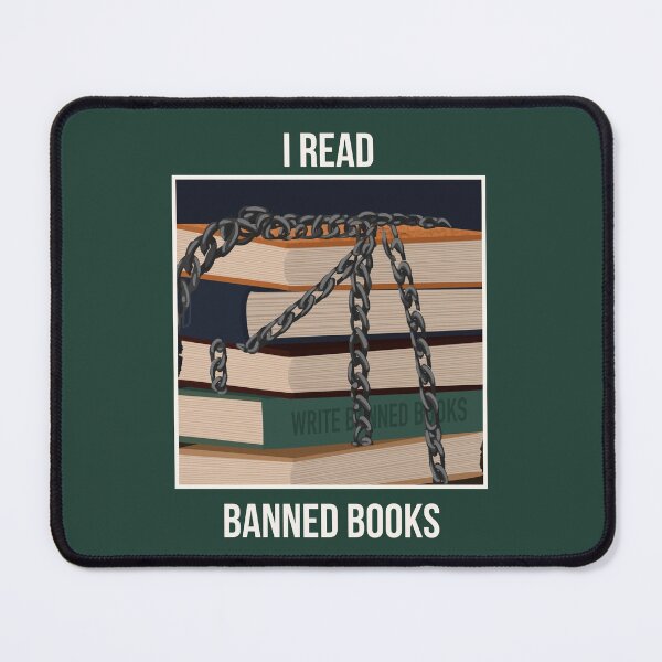 Item preview, I Read Banned Books | Defend the Right to Read | Dark Text designed and sold by StoryForge.