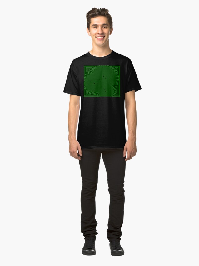 Alternate view of Chickenfeet - Green Classic T-Shirt
