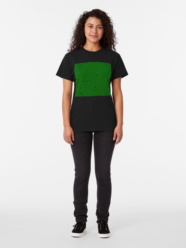 Alternate view of Chickenfeet - Green Classic T-Shirt