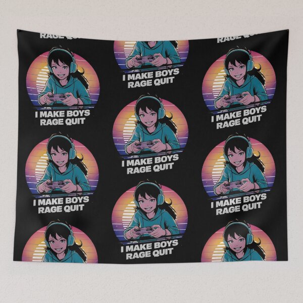 Item preview, I Make Boys Rage Quit designed and sold by PlanetMarker.