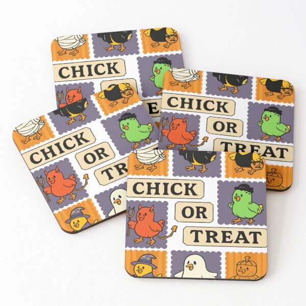 Item preview, Chick Or Treat Halloween Farmer Funny Chicken designed and sold by KitonicTees.