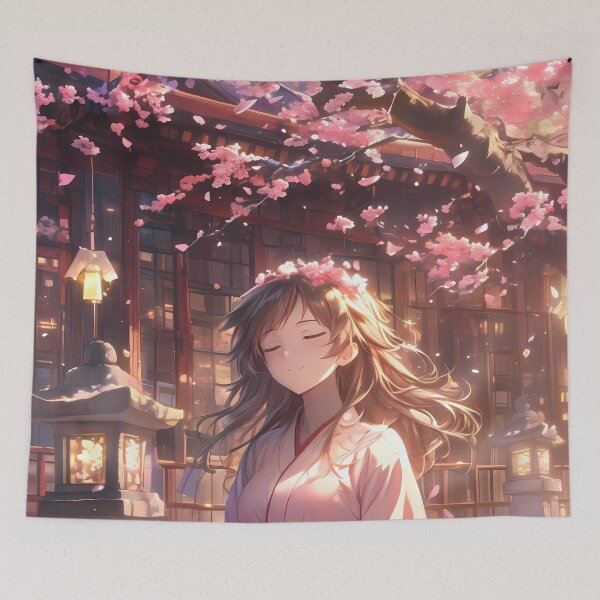 Item preview, Shiho Nishizumi Girls und Panzer Anime Kimono Meditation Scene designed and sold by juniorcastros.