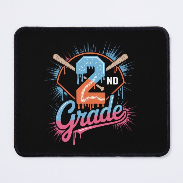 Item preview, First Day of Second 2nd Grade Baseball Ice Cream Drip designed and sold by brynatshop.