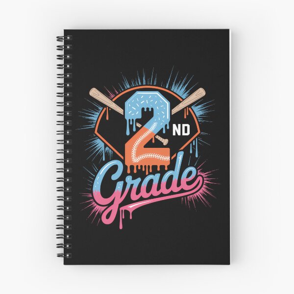 Item preview, First Day of Second 2nd Grade Baseball Ice Cream Drip designed and sold by brynatshop.