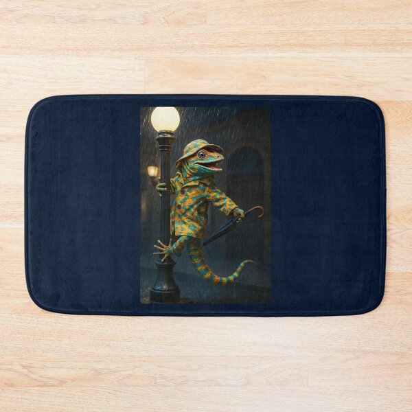 Item preview, Gecko Singing in the Rain designed and sold by Tridentulus.