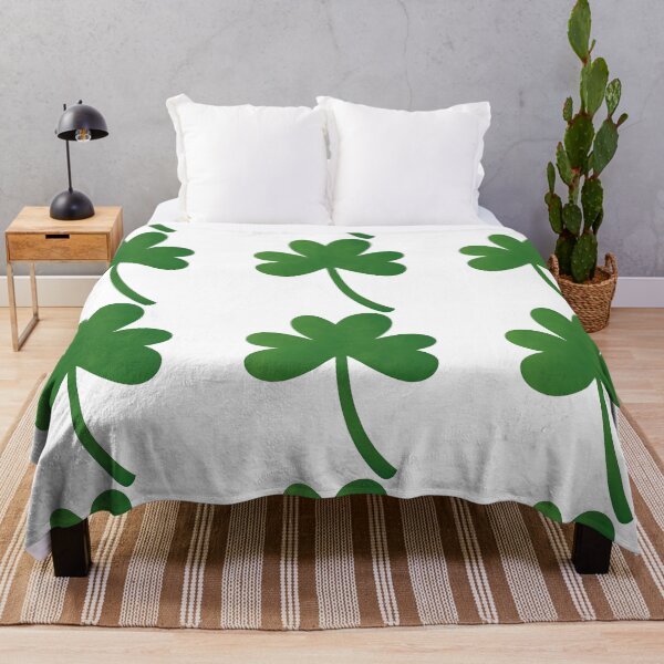 Item preview, Green Shamrock Clover Illustration designed and sold by ArtfulWeave.