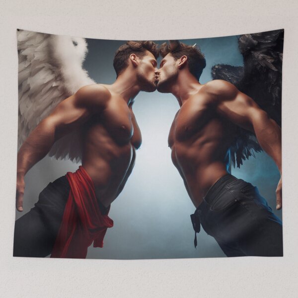Item preview, Burning Angels and Demons designed and sold by RAMxLOVE.