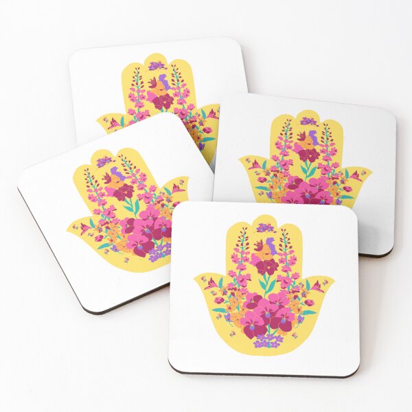 Item preview, Floral Hamsa Hand  designed and sold by hamsasoul.