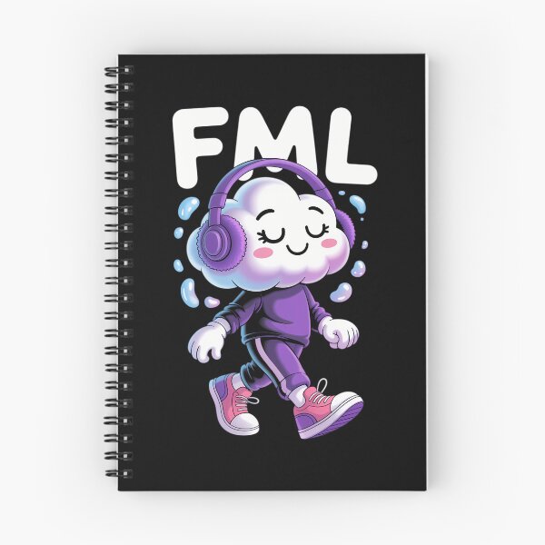Item preview, FML Fuck my life depression melancholy funny designed and sold by Sea4Adventures.