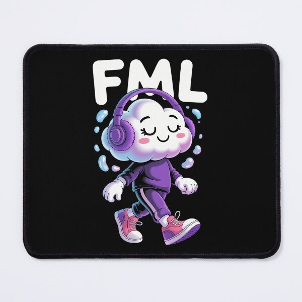 Item preview, FML Fuck my life depression melancholy funny designed and sold by Sea4Adventures.