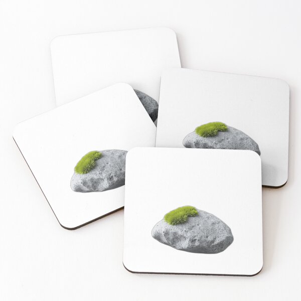 Item preview, Serene Gray Rock with Moss designed and sold by sharon1210.