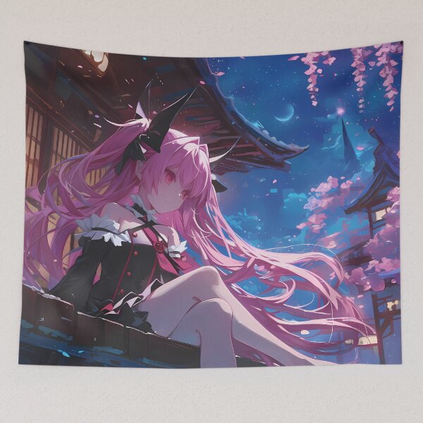 Item preview, Krul Tepes Seraph End Anime Moonlit Wisteria Enigma designed and sold by juniorcastros.