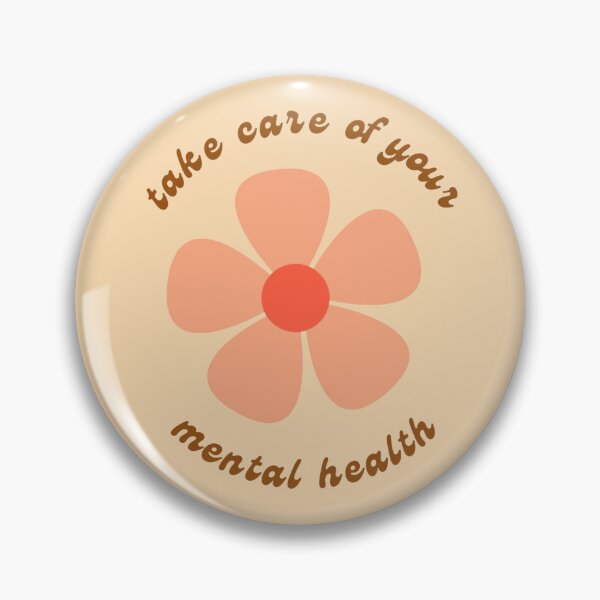 Item preview, Take care of your mental health (colored background) designed and sold by kxram.